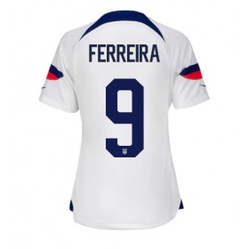 Damen Fußballbekleidung Vereinigte Staaten Jesus Ferreira #9 Heimtrikot WM 2022 Kurzarm